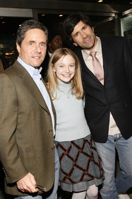 Dakota Fanning, Brad Grey and Gary Winick at event of Charlotte's Web (2006)