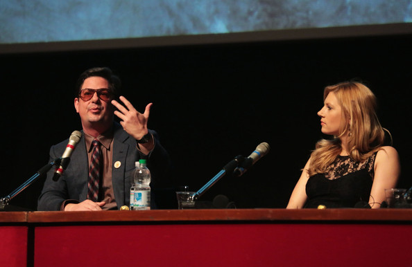 Roman Coppola and Katheryn Winnick at event of A Glimpse Inside the Mind of Charles Swan III