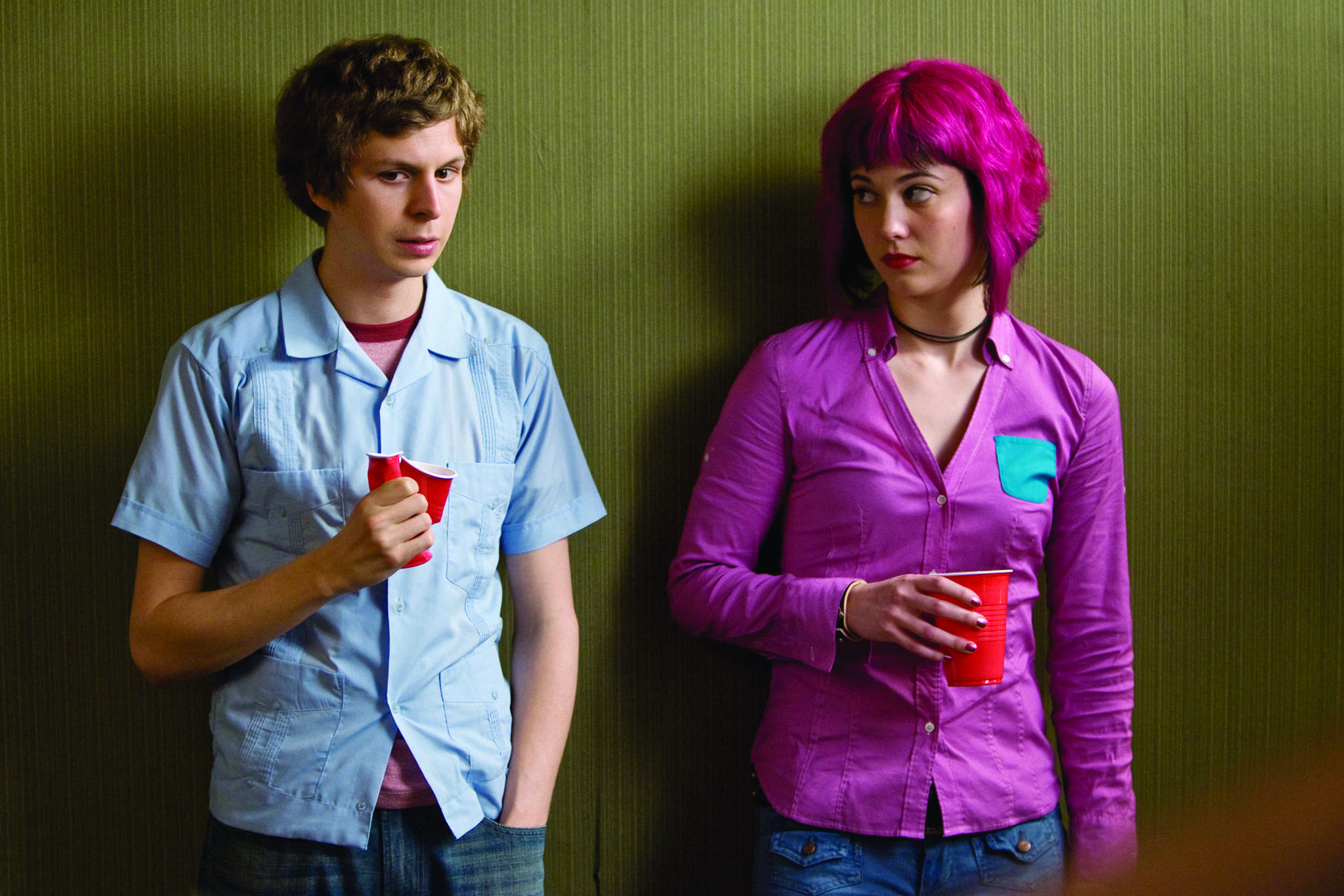 Still of Michael Cera and Mary Elizabeth Winstead in Skotas Pilgrimas pries pasauli (2010)