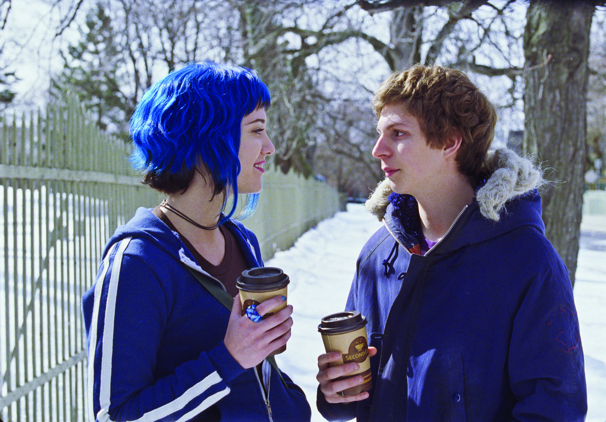 Still of Michael Cera and Mary Elizabeth Winstead in Skotas Pilgrimas pries pasauli (2010)