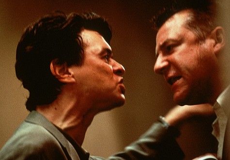 Still of Jamie Foreman and Ray Winstone in Nil by Mouth (1997)