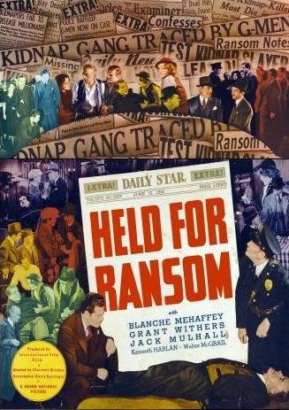 Blanche Mehaffey and Grant Withers in Held for Ransom (1938)