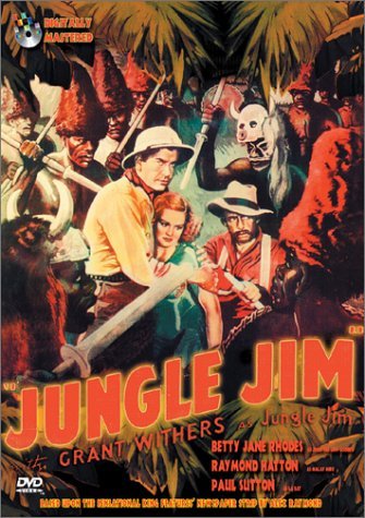 Raymond Hatton, Betty Jane Rhodes and Grant Withers in Jungle Jim (1937)