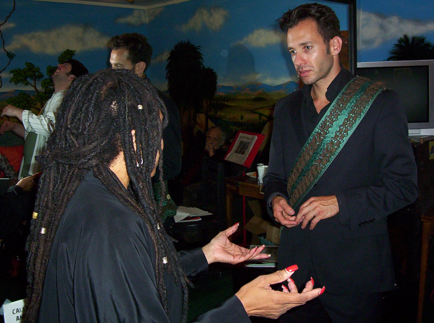 Matthew Wolf working with Tina Andrews 2009