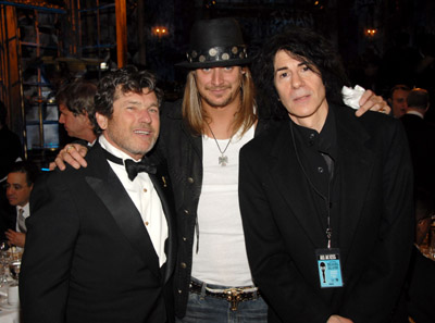 Kid Rock, Jann Wenner and Peter Wolf