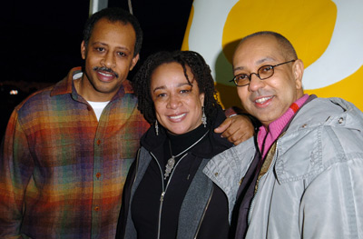 S. Epatha Merkerson, Ruben Santiago-Hudson and George C. Wolfe at event of Lackawanna Blues (2005)