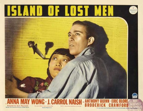 Anthony Quinn and Anna May Wong in Island of Lost Men (1939)