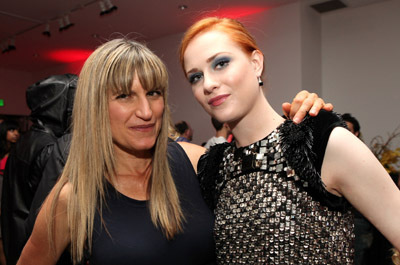 Catherine Hardwicke and Evan Rachel Wood