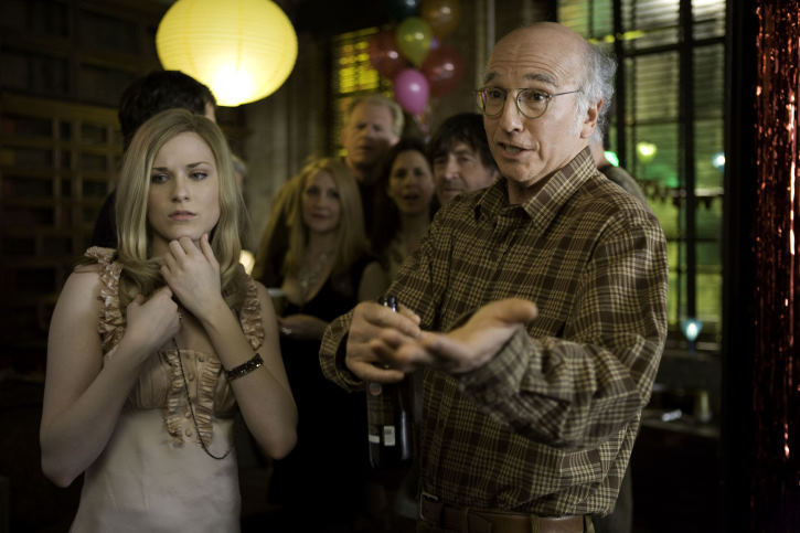 Still of Larry David and Evan Rachel Wood in Kad ir kas benutiktu (2009)