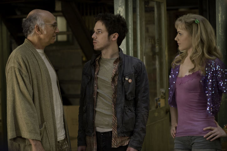 Still of Larry David and Evan Rachel Wood in Kad ir kas benutiktu (2009)