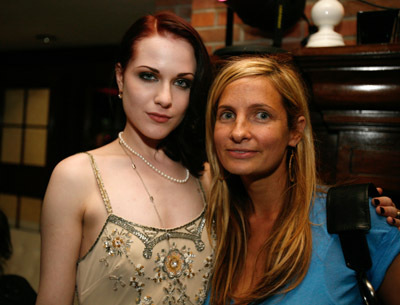 Holly Wiersma and Evan Rachel Wood at event of The Wrestler (2008)