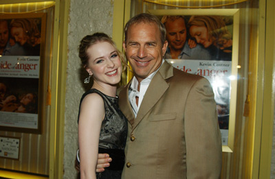 Kevin Costner and Evan Rachel Wood at event of The Upside of Anger (2005)