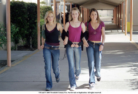 Left to Right: Jenicka Carey, Evan Rachel Wood and Nikki Reed