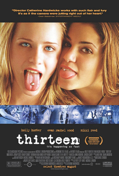 Evan Rachel Wood and Nikki Reed in Thirteen (2003)