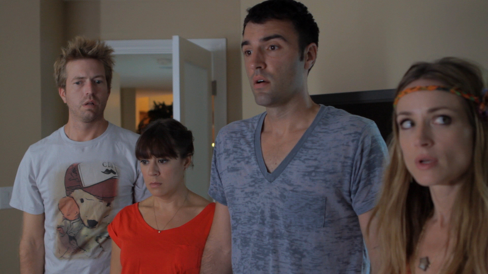 Still of Katherine Randolph, Ed Ellington, Alex Petrovitch and Maria Falgione in Adulthood (2015)