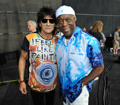 Buddy Guy and Ronnie Wood