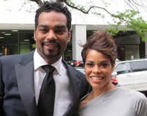 Adrian Woodard (husband) and April Woodard