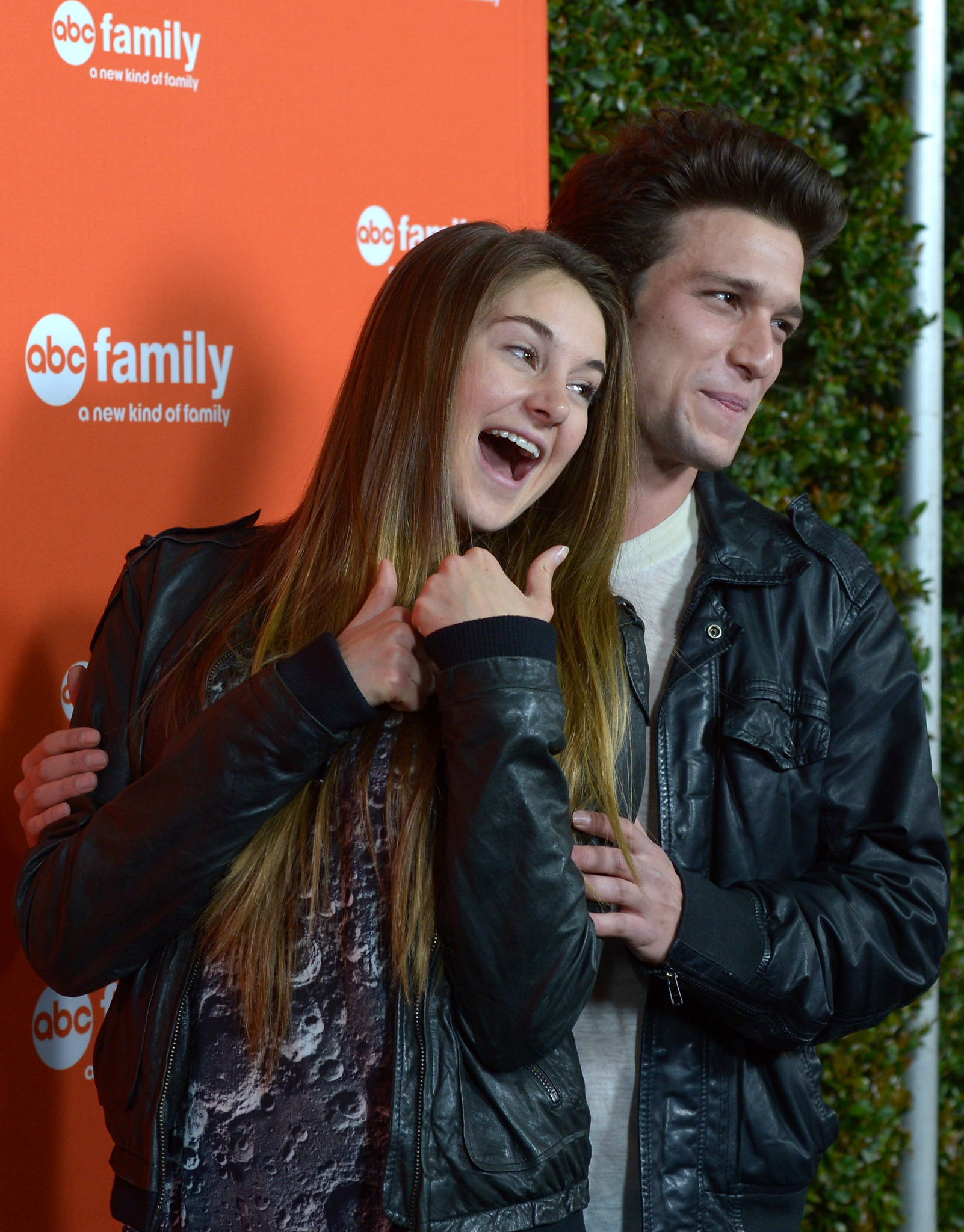 Shailene Woodley and Daren Kagasoff