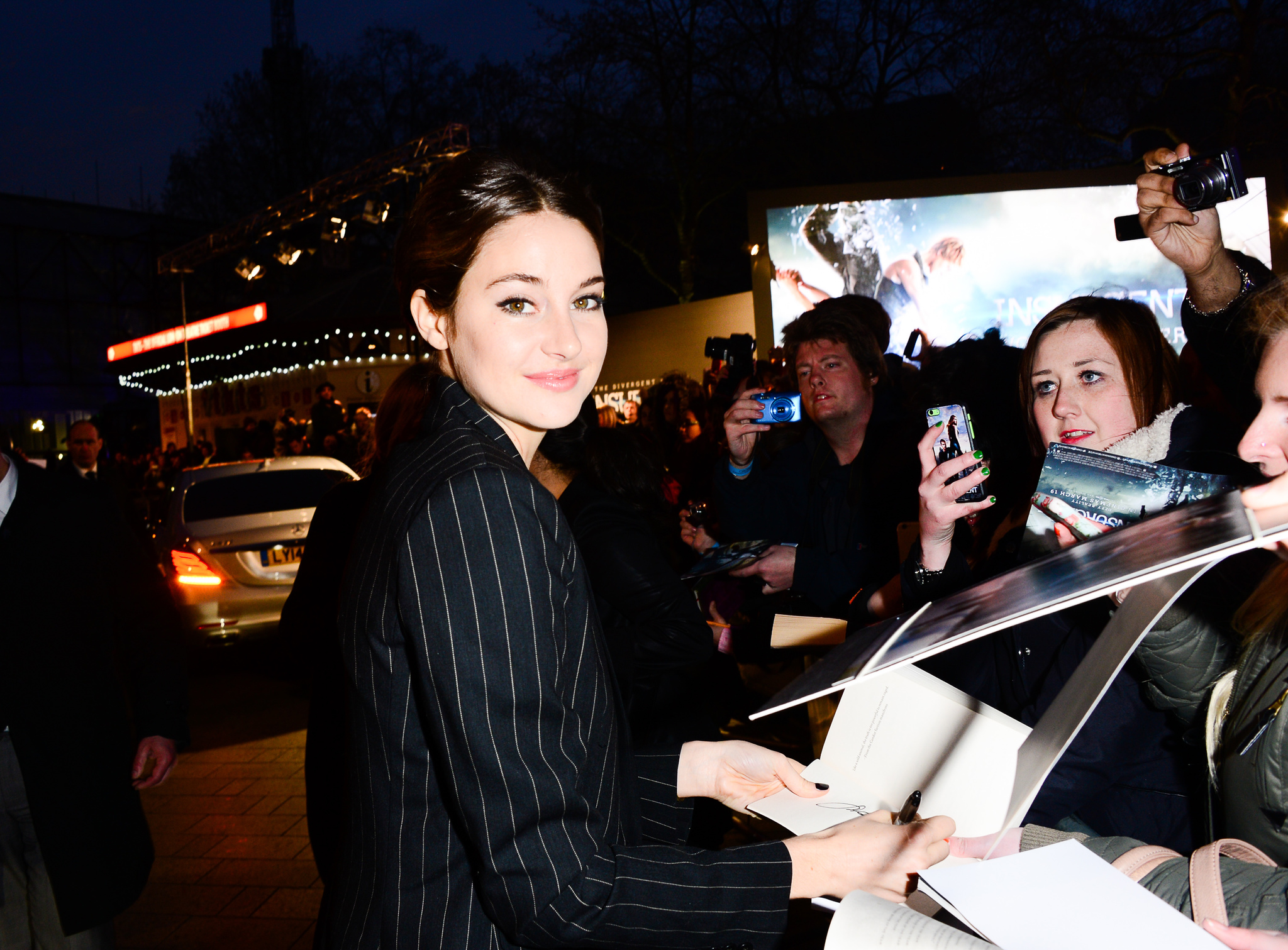 Shailene Woodley at event of Insurgente (2015)