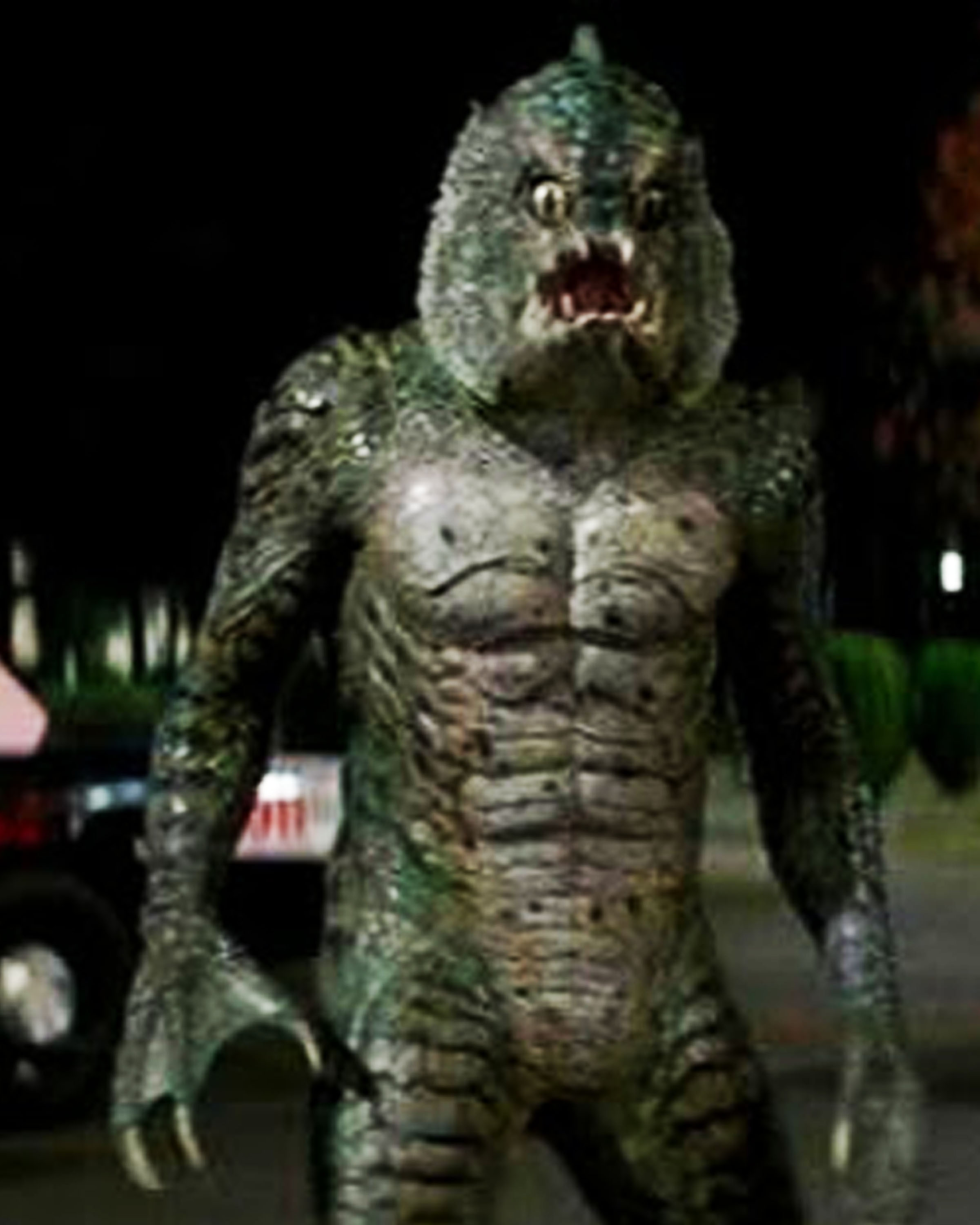 As the Gillman in The Monster Squad