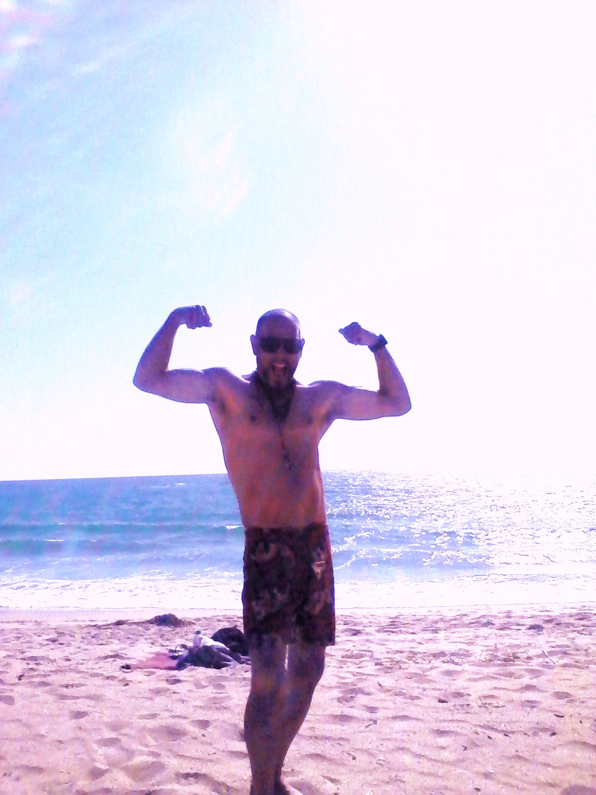 VENICE BEACH,CA AFTER WORKING OUT AT GOLD`S VENICE