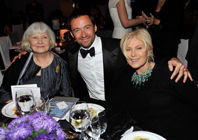 Hugh Jackman and Joanne Woodward