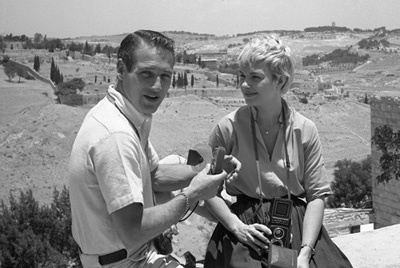 Paul Newman and Joanne Woodward