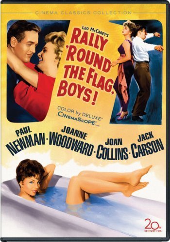 Paul Newman, Joan Collins and Joanne Woodward in Rally 'Round the Flag, Boys! (1958)