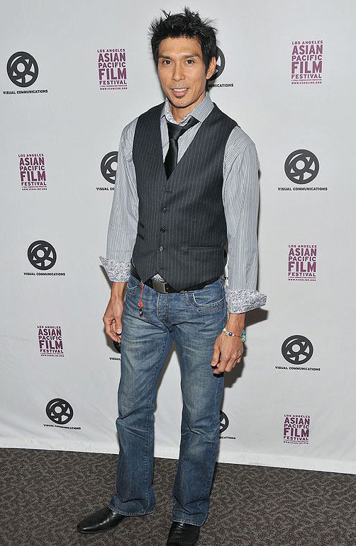 Keo Woolford at Opening Night of Los Angeles Asian Pacific Film Festival 2013