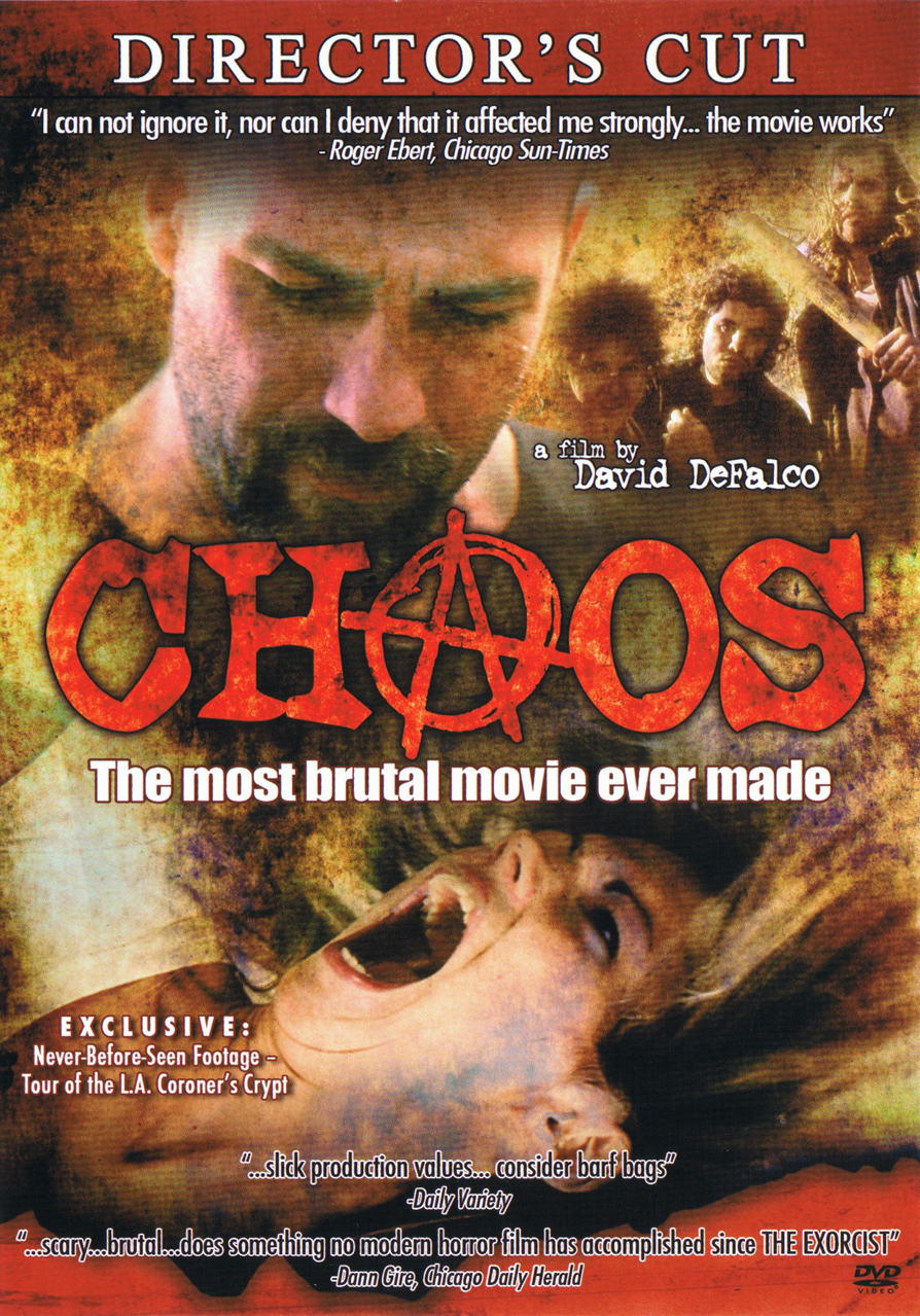 CHAOS poster art for U.S. DVD cover.