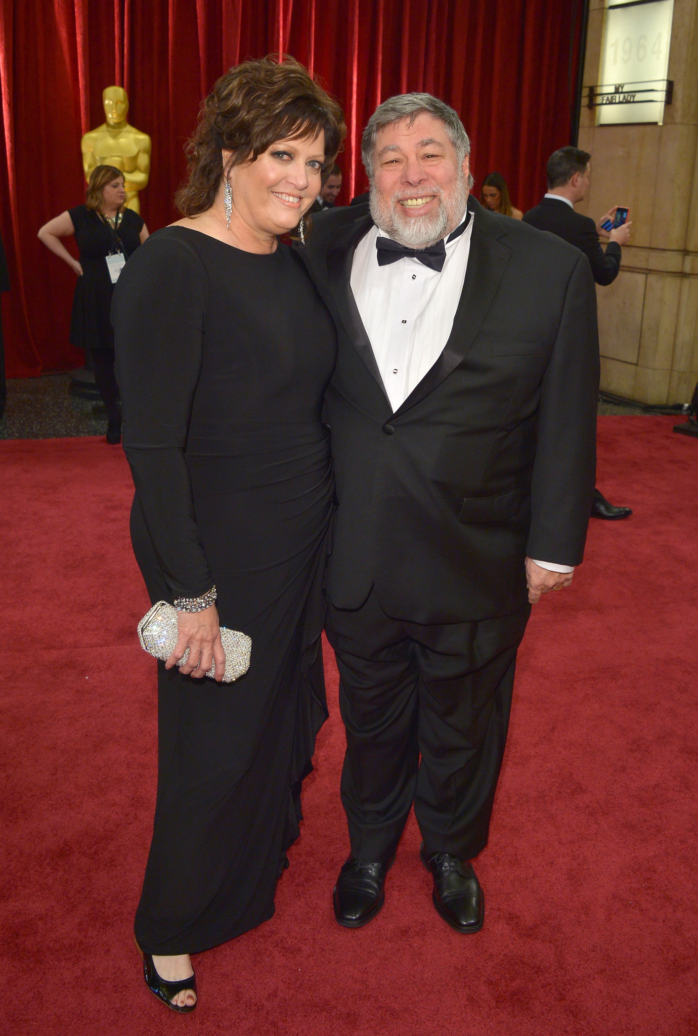 Steve Wozniak and Janet Wozniak at event of The Oscars (2015)