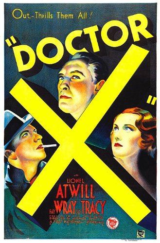 Lionel Atwill, Lee Tracy and Fay Wray in Doctor X (1932)