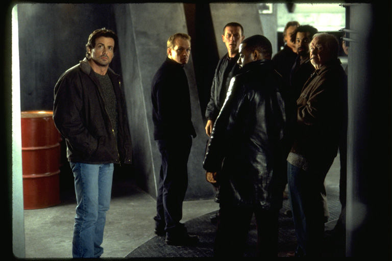 Still of Sylvester Stallone, Robert Patrick, Courtney B. Vance, Christopher Fulford, Robert Prosky and Jeffrey Wright in D-Tox (2002)