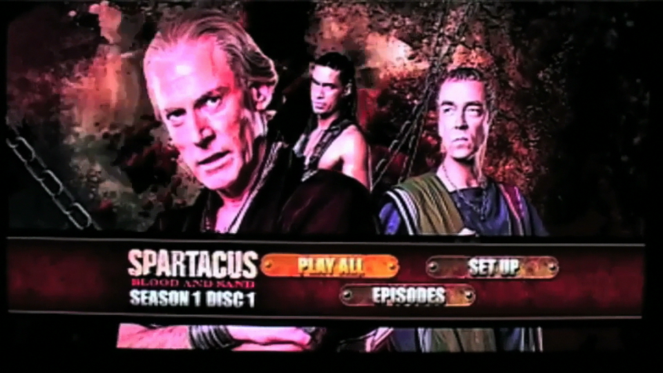 Craig Walsh-Wrightson as 'Solonius' in the 'Spartacus Blood and Sand' DVD-set titles