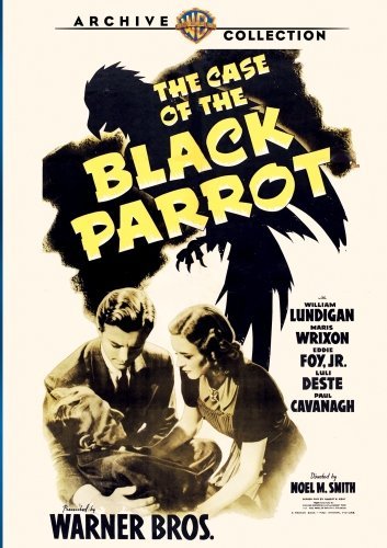 William Lundigan and Maris Wrixon in The Case of the Black Parrot (1941)
