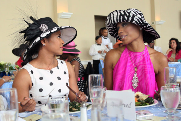 Still of Cynthia Bailey and Lisa Wu in The Real Housewives of Atlanta (2008)