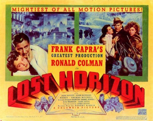 Ronald Colman and Jane Wyatt in Lost Horizon (1937)