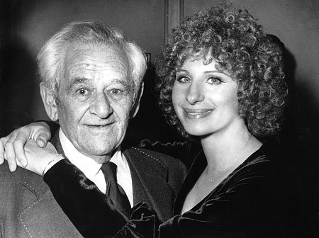 William Wyler (Director) with Barbra Streisand, 1977, **I.V.