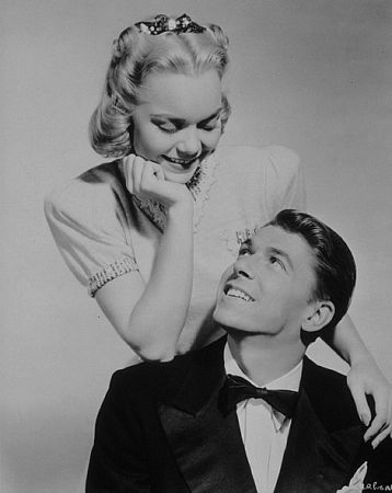 Ronald Reagan and wife Jane Wyman C. 1940
