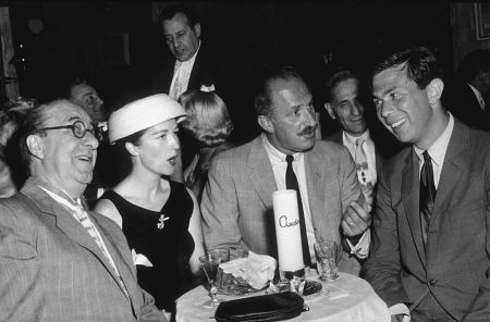 Ciro's Nightclub Ed Wynn, Keenan Wynn, Herman Hover c. 1955