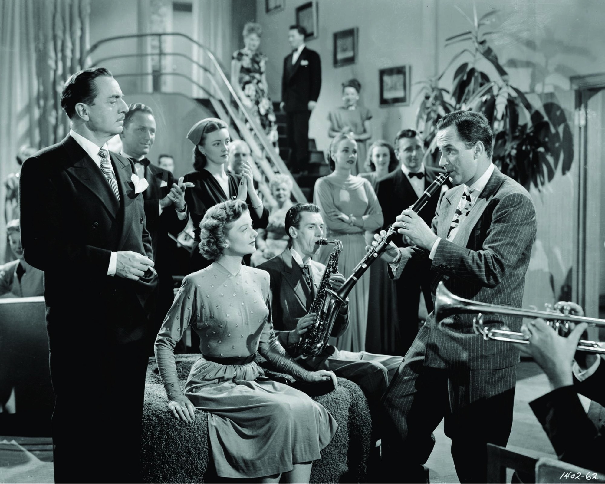 Still of Myrna Loy, William Powell and Keenan Wynn in Song of the Thin Man (1947)