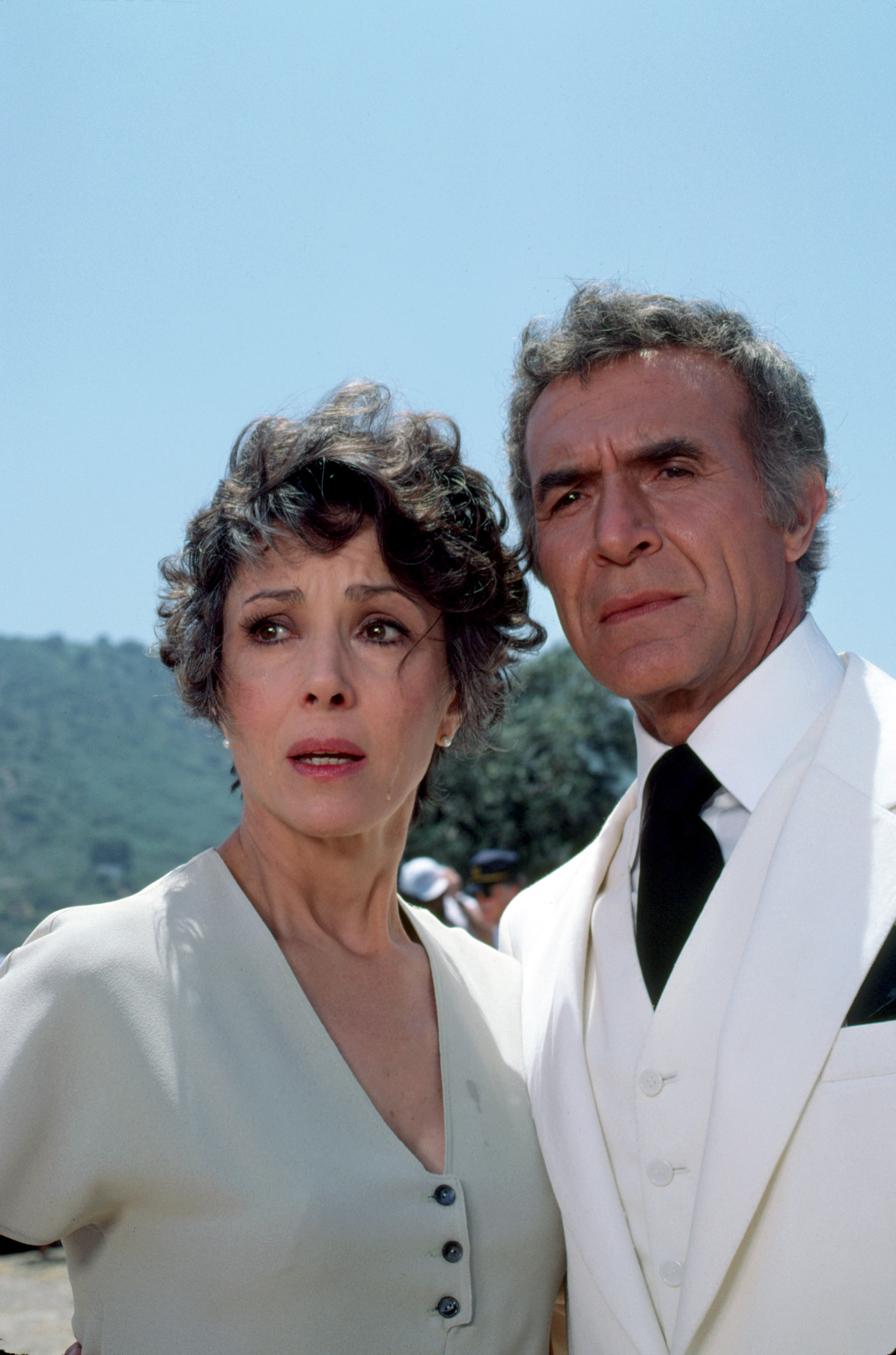 Still of Ricardo Montalban and Dana Wynter in Fantasy Island (1977)