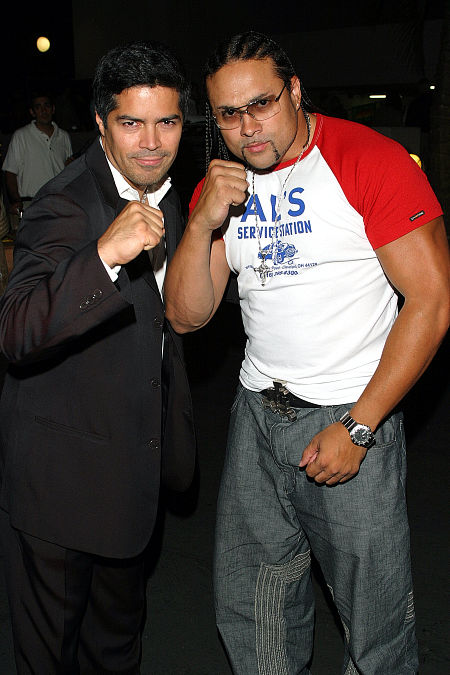 Esai Morales and Derek Barbosa