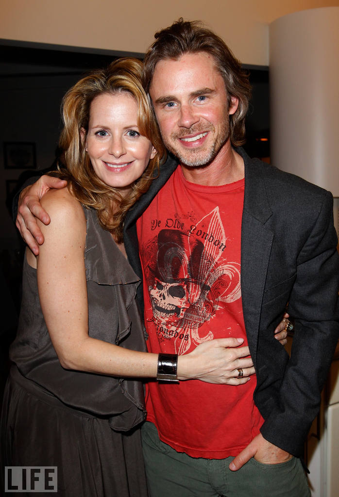 Sam Trammell and Missy Yager