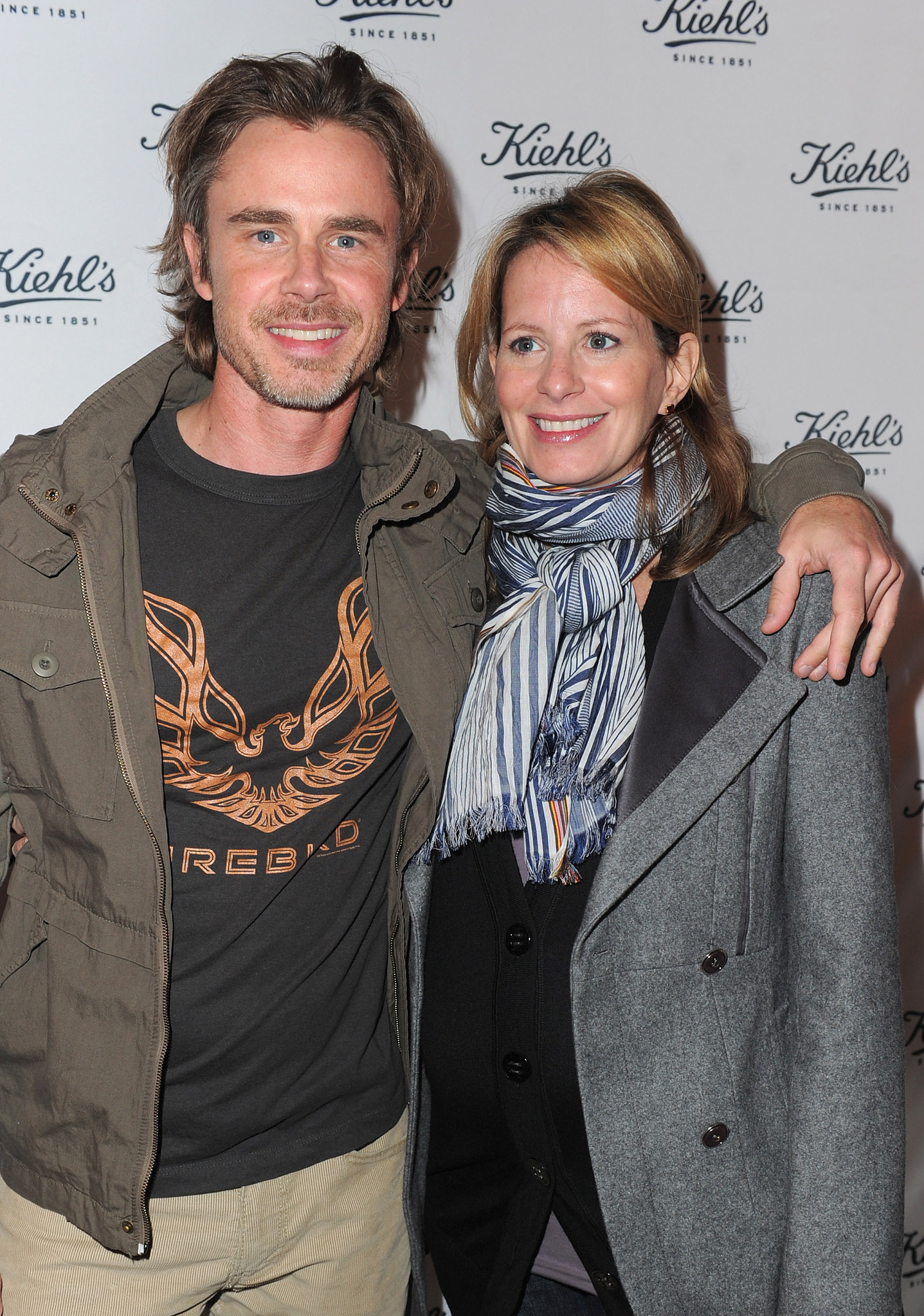 Sam Trammell and Missy Yager