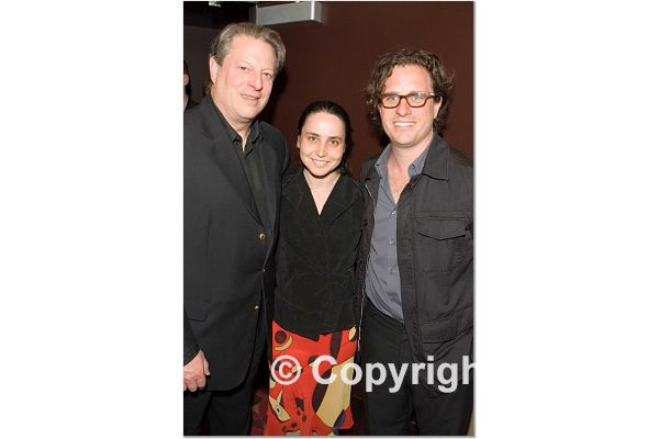 With Al Gore and Davis Guggenheim at the premier of An Inconvenient Truth