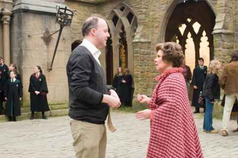 Imelda Staunton and David Yates in Haris Poteris ir Fenikso brolija (2007)