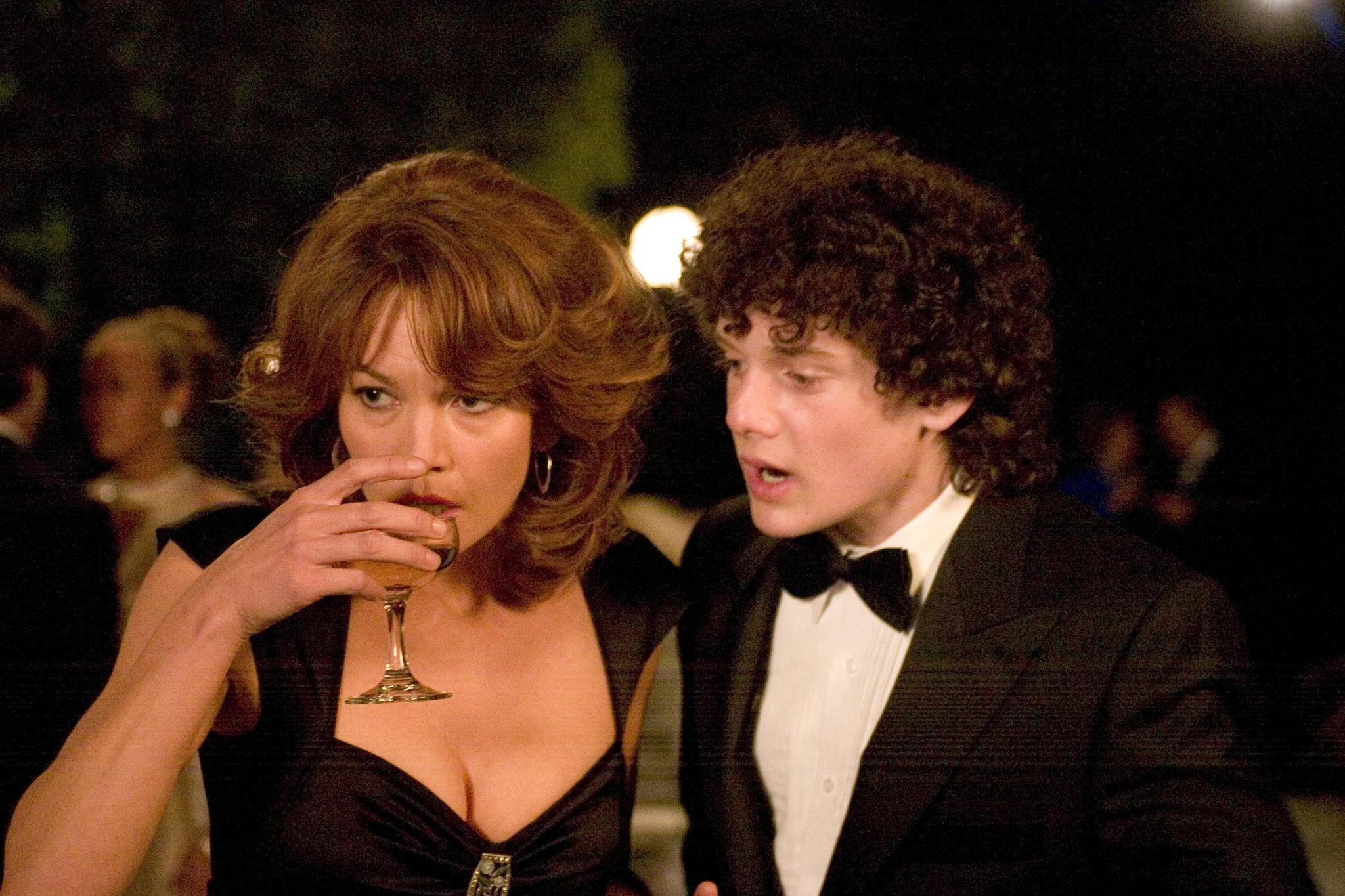 Still of Diane Lane and Anton Yelchin in Fierce People (2005)