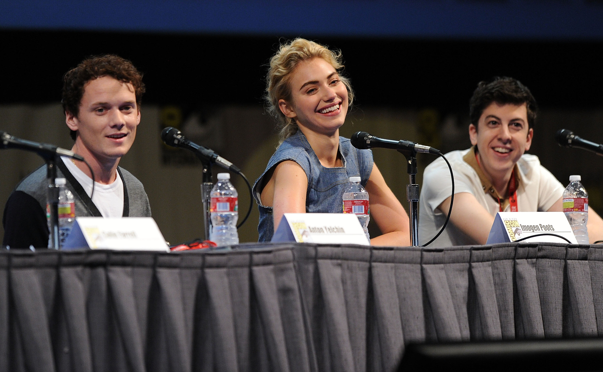 Anton Yelchin, Imogen Poots and Christopher Mintz-Plasse