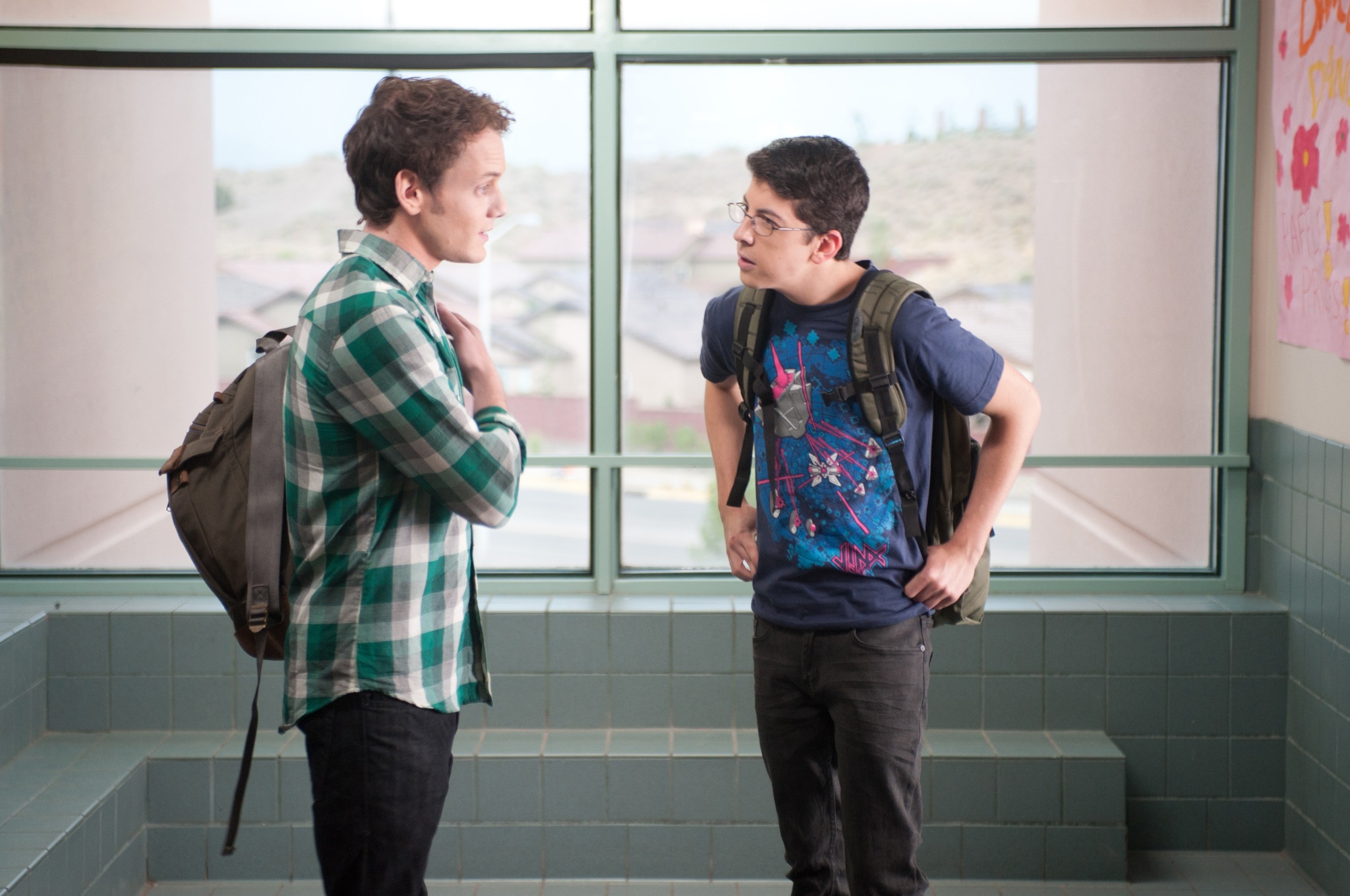 Still of Anton Yelchin and Christopher Mintz-Plasse in Fright Night (2011)